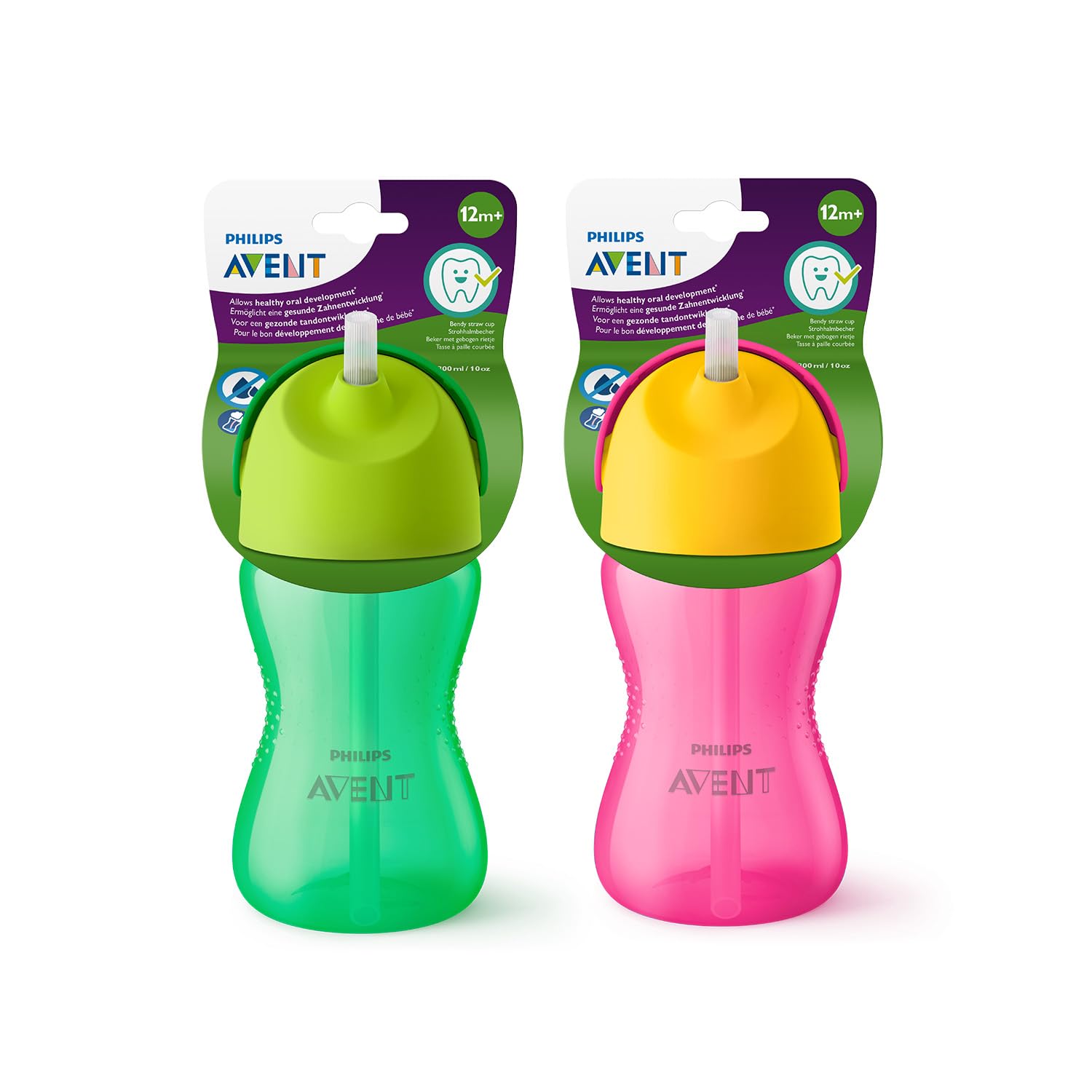 Philips Avent My Bendy Straw Cup 300ml (12M+) Assorted