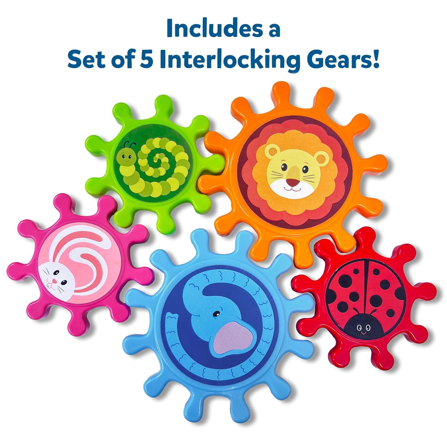 Skillmatics Spinny Gears for Babies – Fun Interlocking Spinning Gears