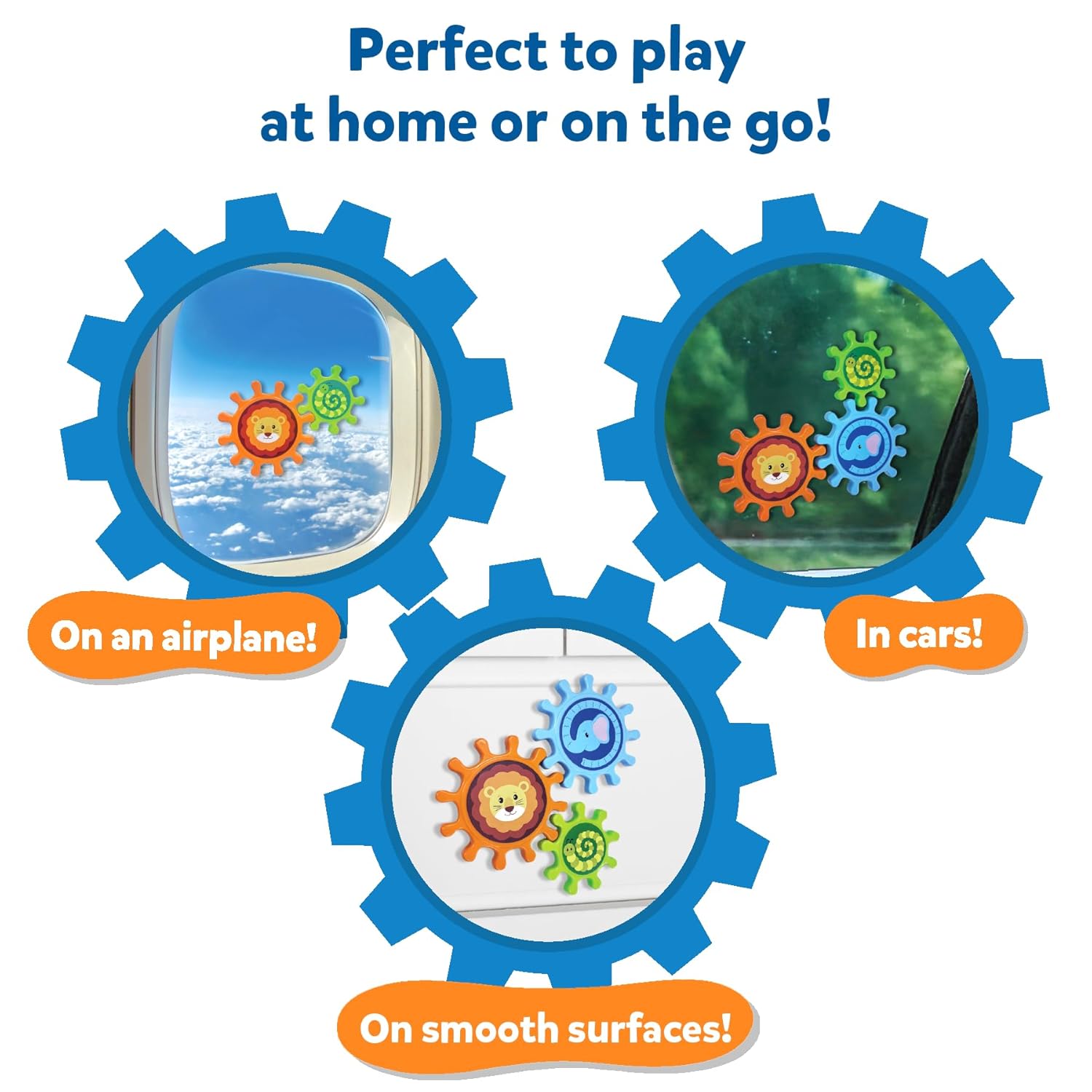 Skillmatics Spinny Gears for Babies – Fun Interlocking Spinning Gears