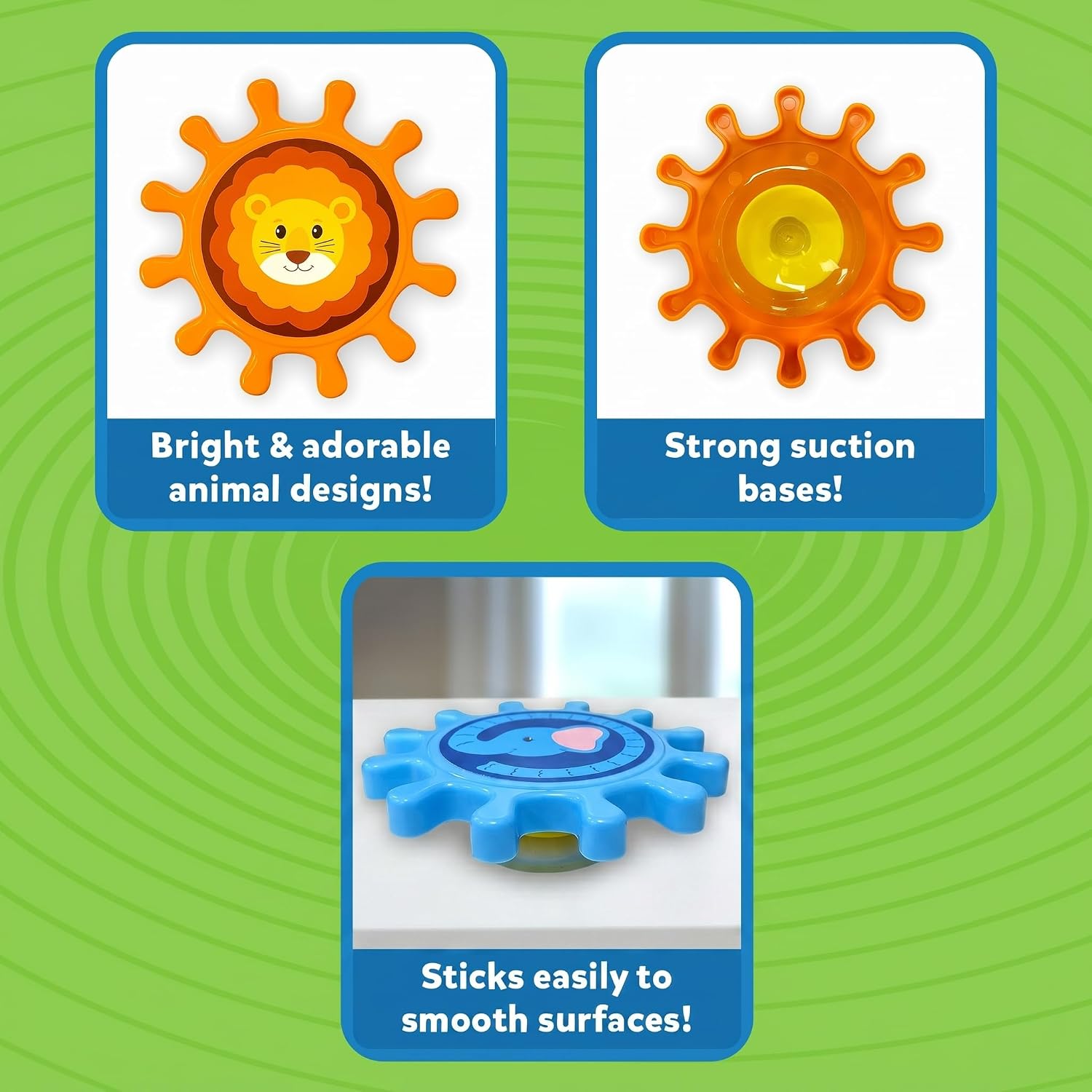Skillmatics Spinny Gears for Babies – Fun Interlocking Spinning Gears
