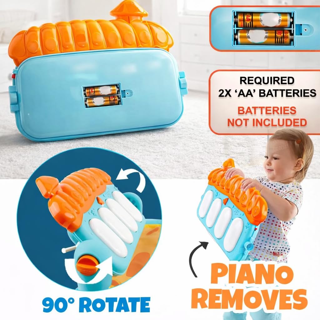 ToysBuddy Kick and Play Multi-Function Piano Baby Gym & Fitness Rack