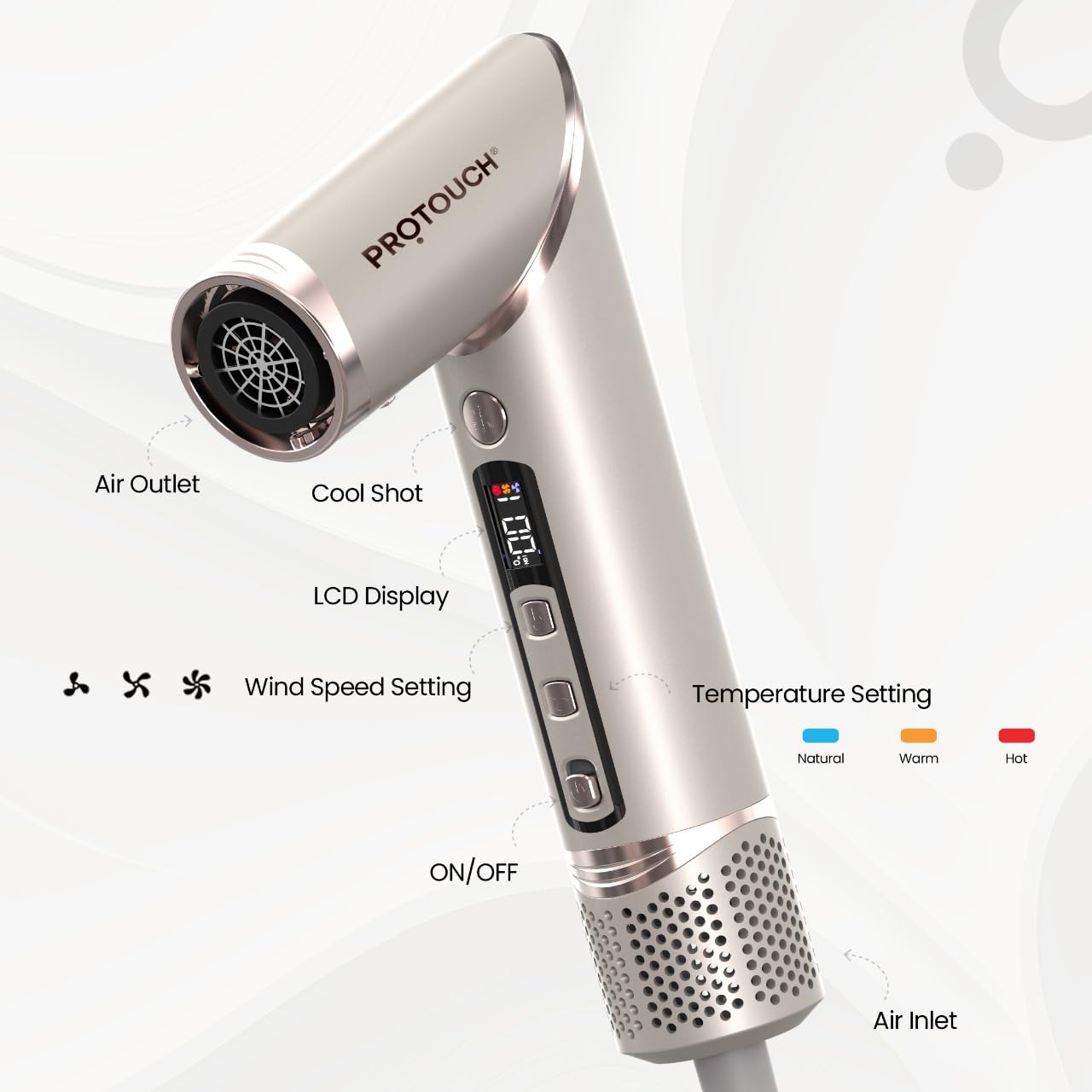 PROTOUCH Airshot All in 1 Hair Multi Styler