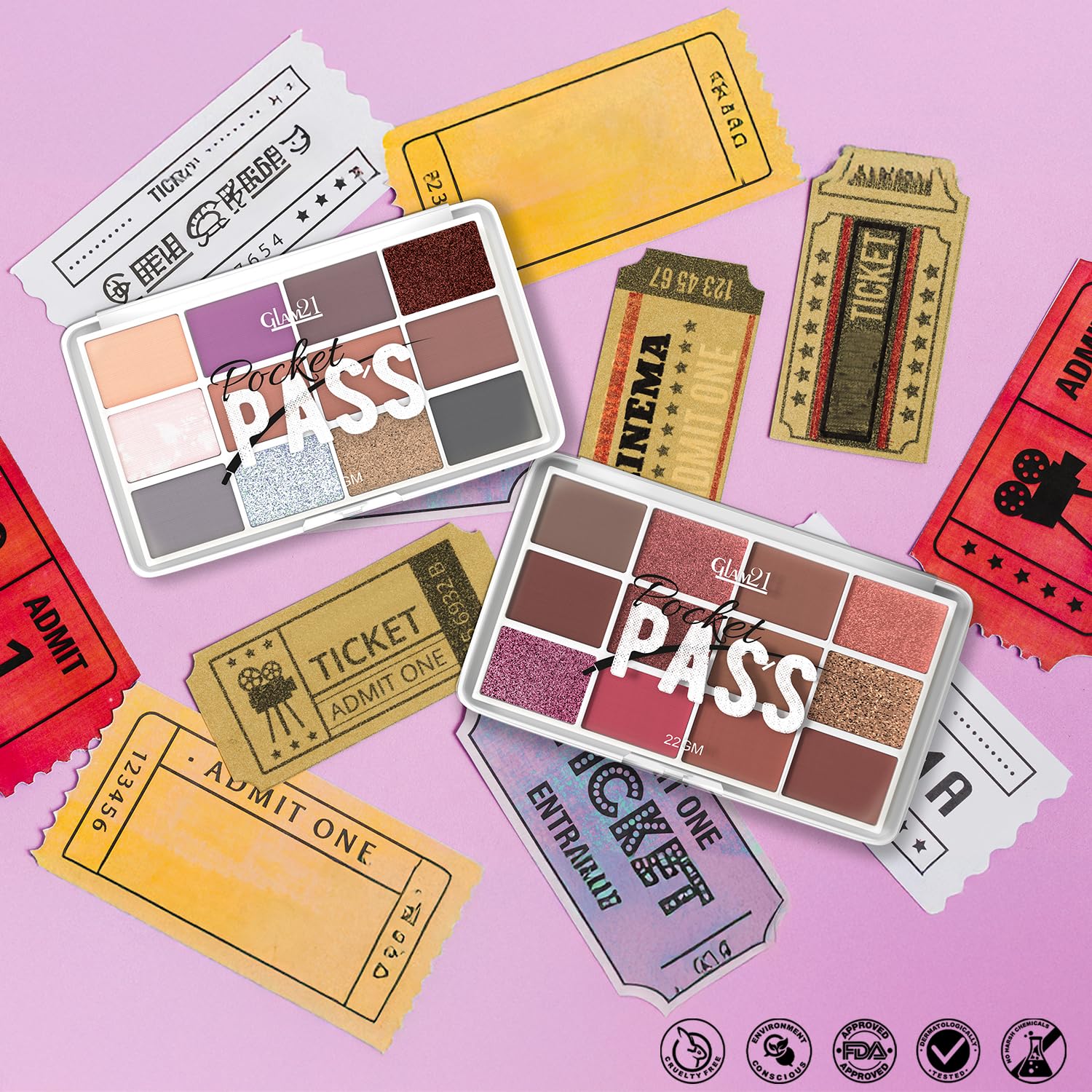 Glam21 Pocket Pass All-in-One Makeup Face Palette