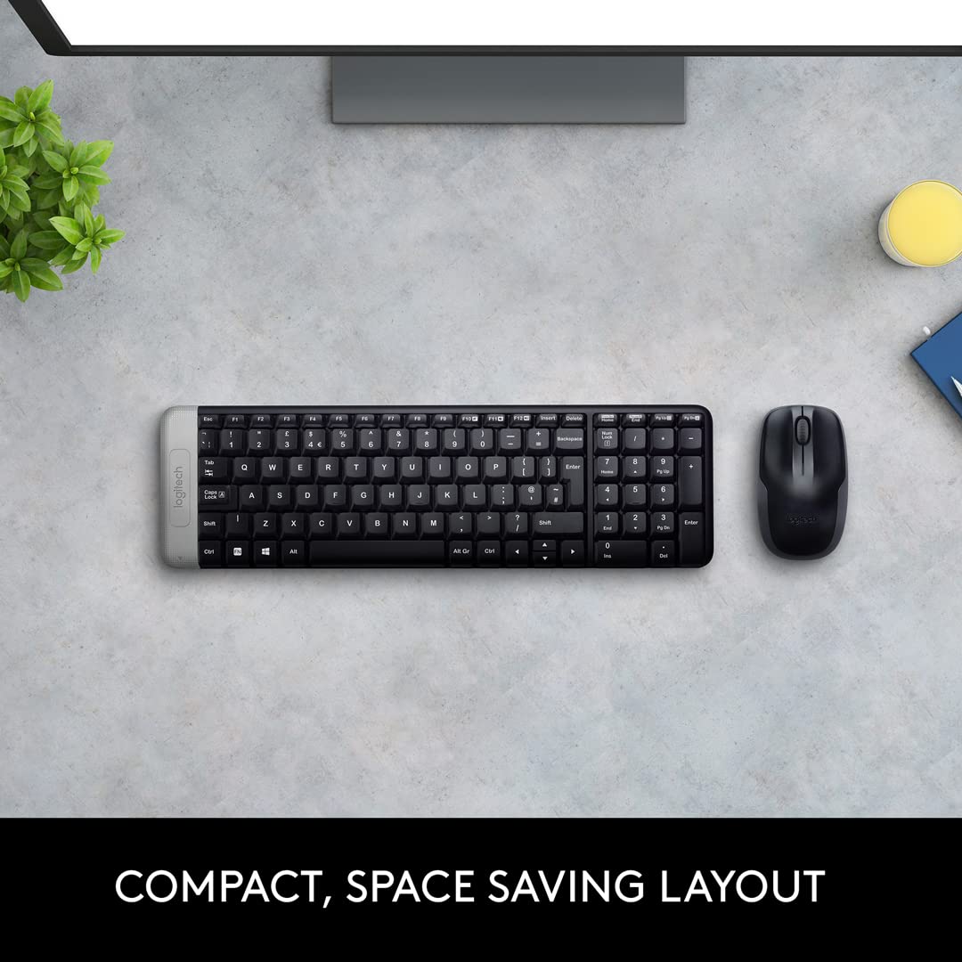 Logitech MK215 Wireless Keyboard and Mouse Combo