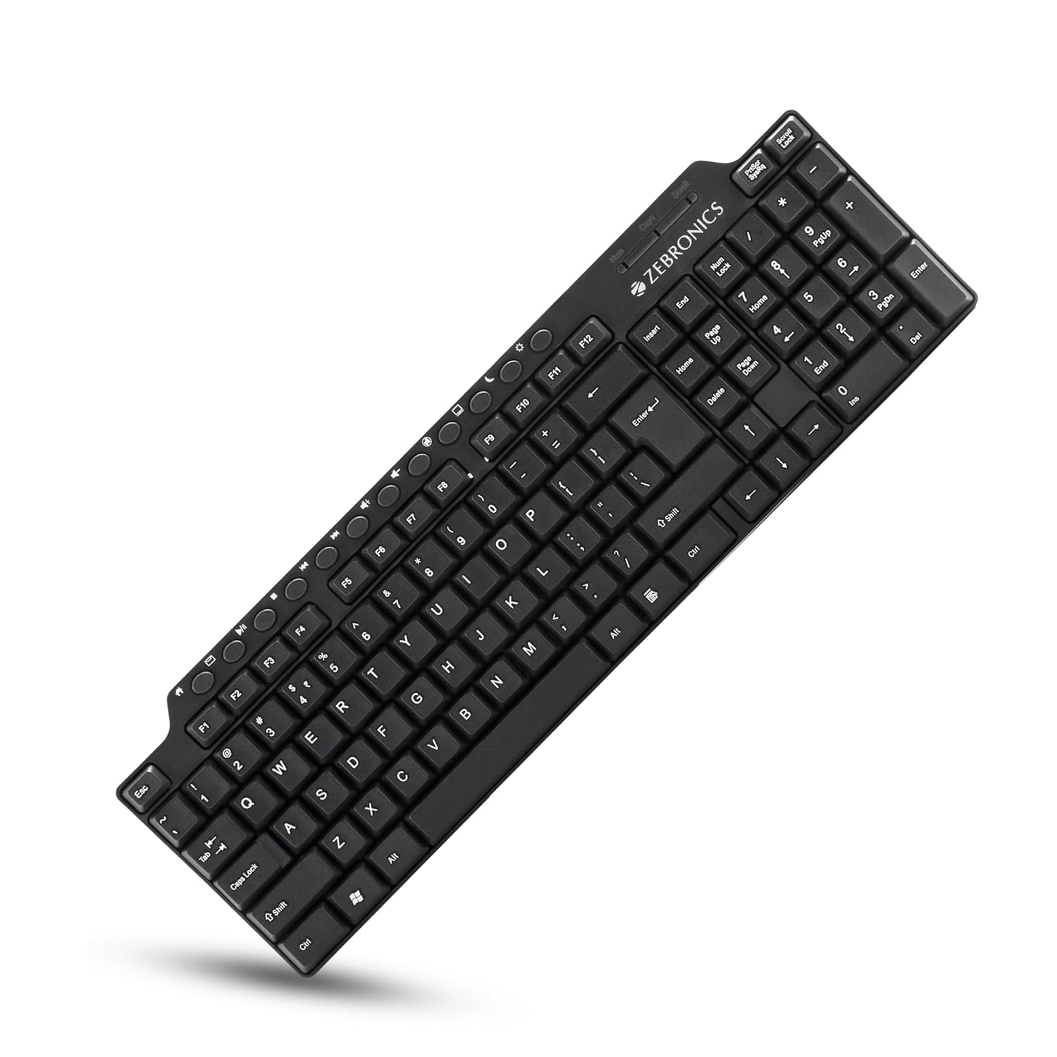 Zebronics ZEB-KM2100 Multimedia USB Keyboard