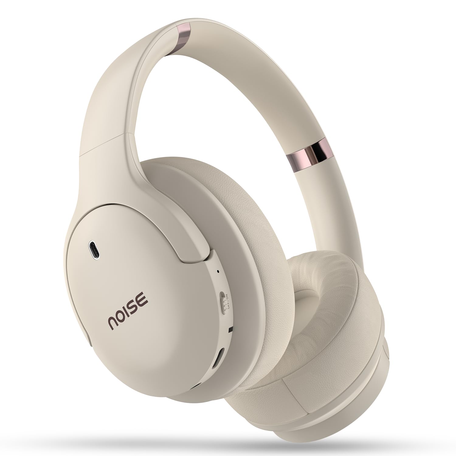 Noise Airwave Max 4 Wireless Over-Ear Headphones (Calm Beige)