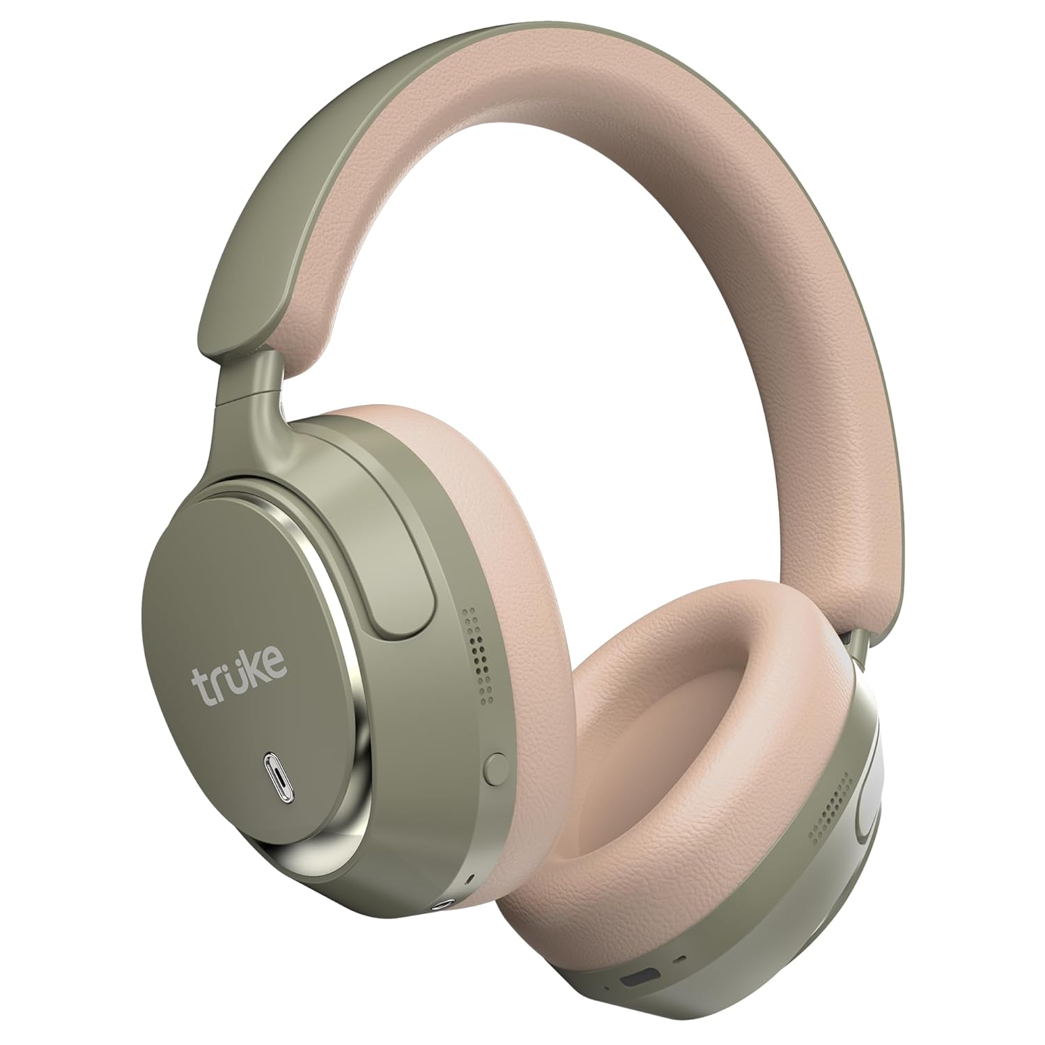 truke Aura Bass V2 Wireless Over-Ear Headphones – Forest Green