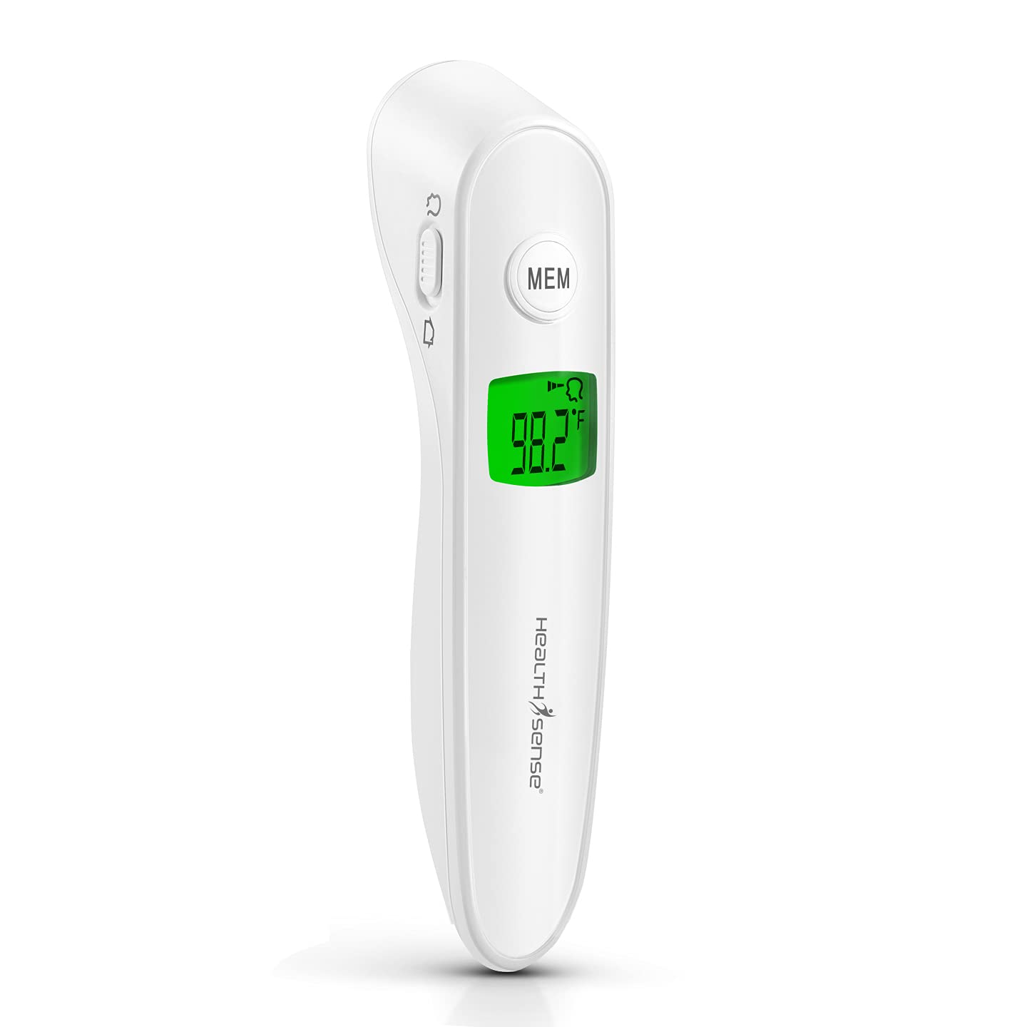 HealthSense Accu-Scan LFR30B Digital Infrared Forehead Thermometer (White)