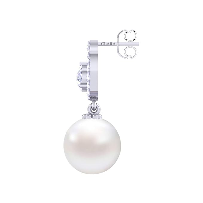 CLARA 925 Silver Dante Pearl Jewellery Set for Women