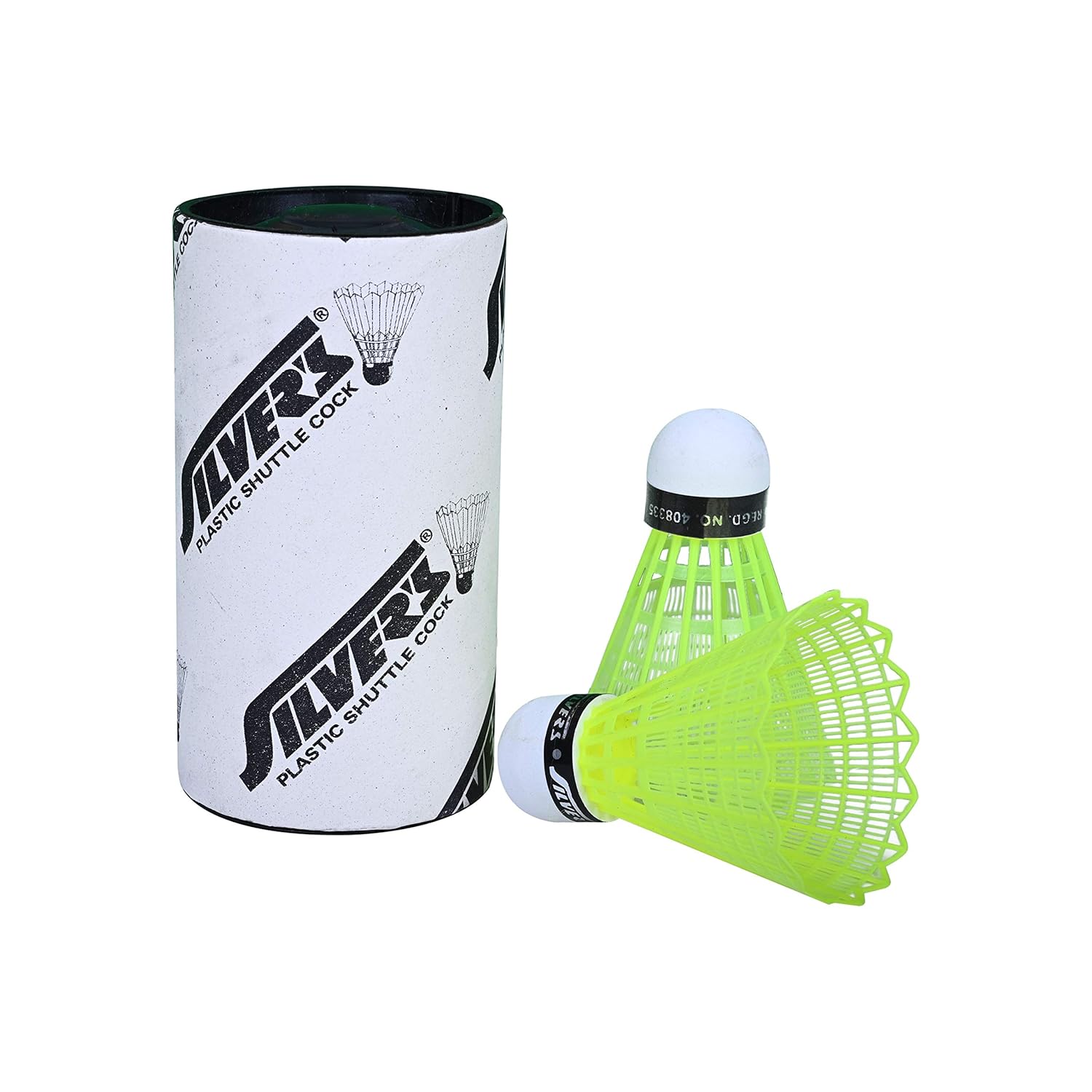 Silver's SB-100 Combo-5 Badminton Set (2 Rackets + 2 Plastic Shuttlecocks)