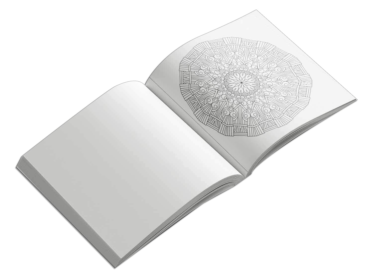 Mandala Art – Colouring Book for Adults with Tear-Out Sheets