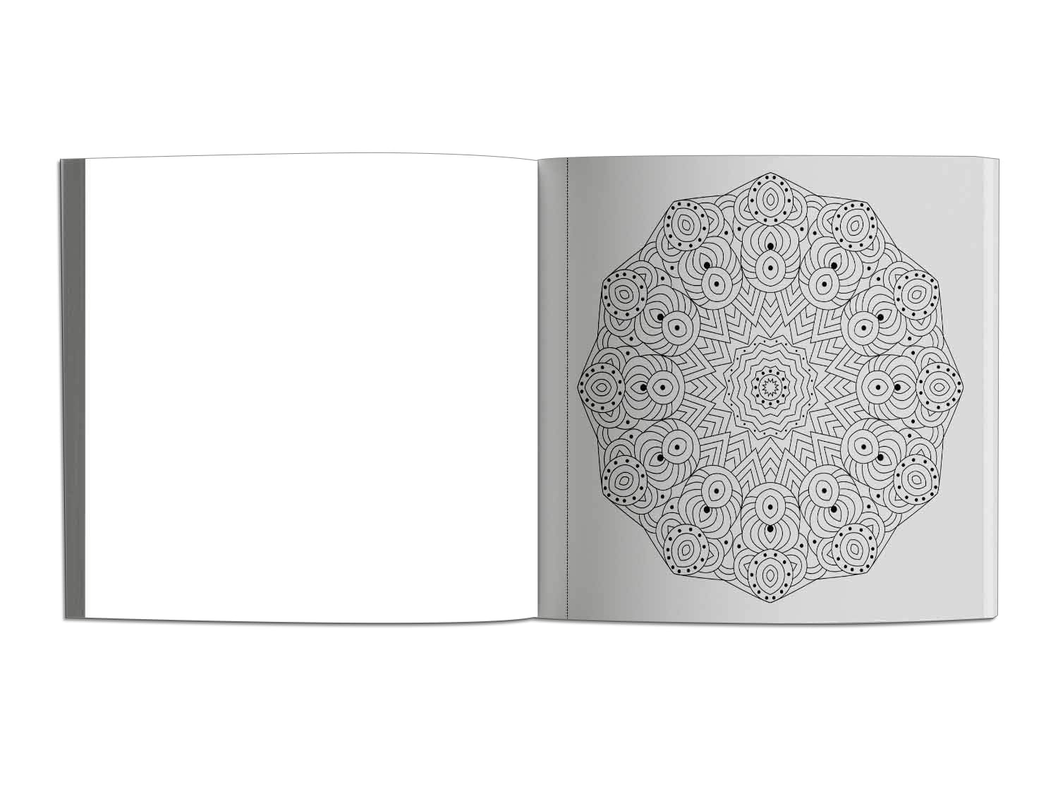 Mandala Art – Colouring Book for Adults with Tear-Out Sheets